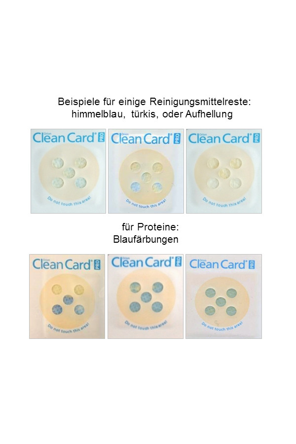 Clean Card® PRO Testprotokoll, 1 Stück