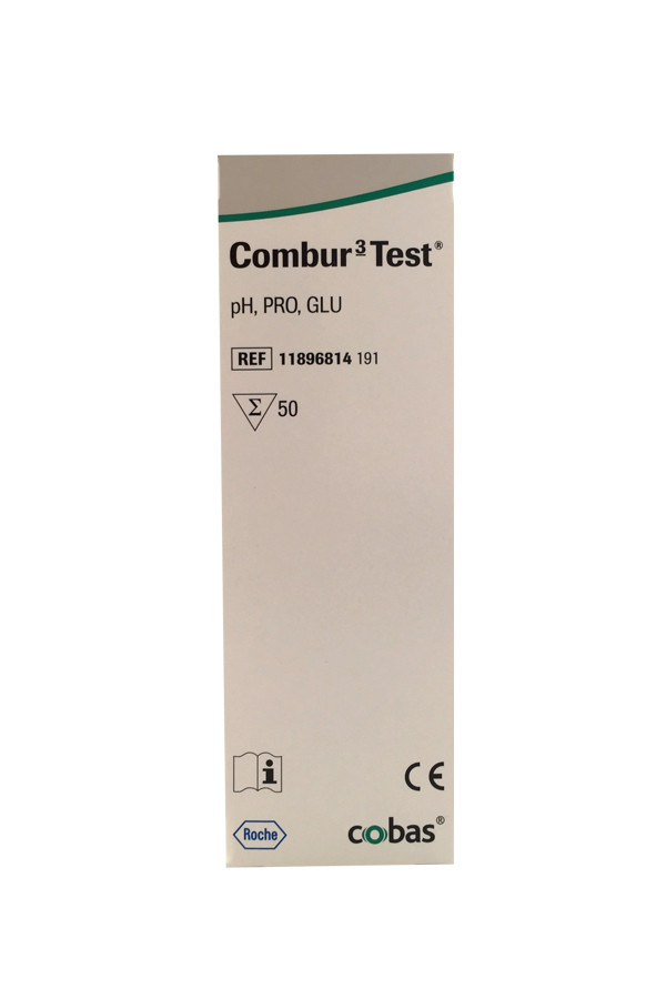 Urinteststreifen COMBUR 3 Test, 50 Stück