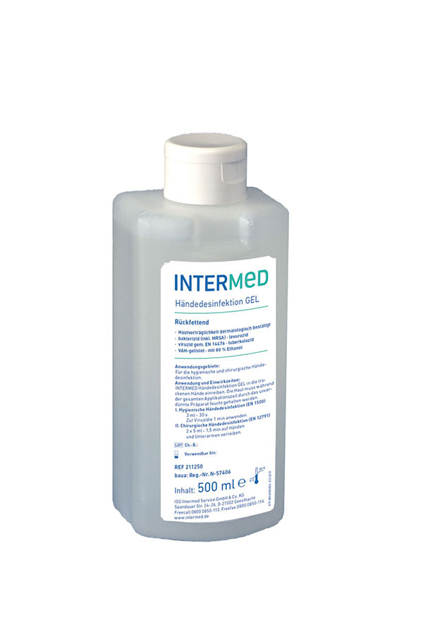 INTERMED - Händedesinfektion -  GEL , 150ml, 500ml, 