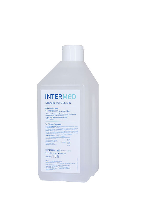 INTERMED - Schnelldesinfektion  N -  1 - 5 Liter