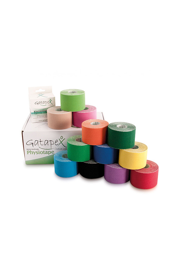 Gatapex Kinesiology - Tape, 5 cm x 5,5 m in 11 Farben - 1 Stück