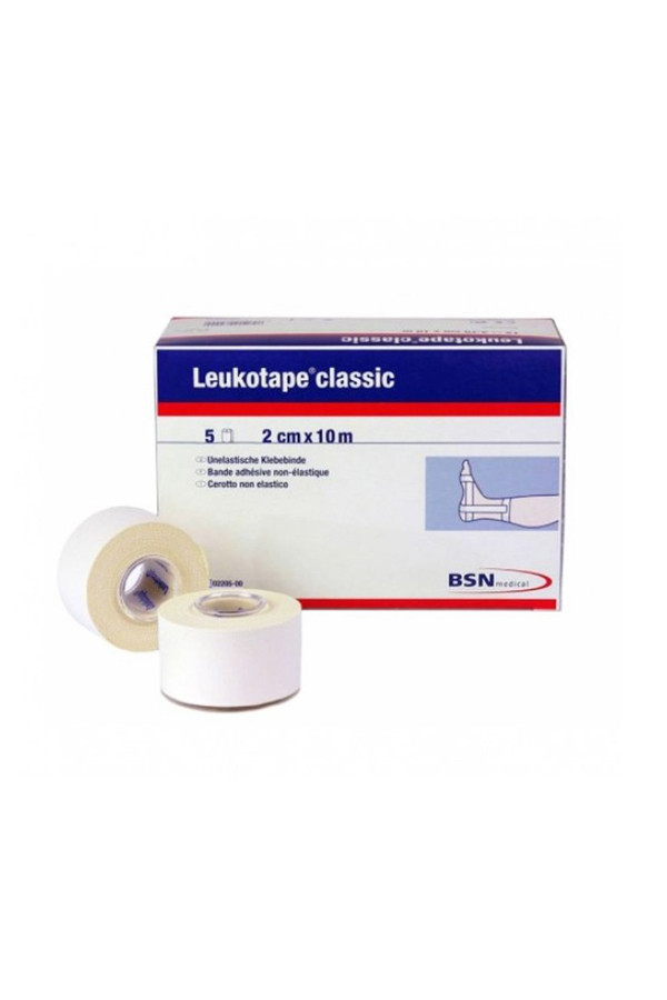 Leukotape Classic - Tape, weiß, 2 cm x 10 m - 12 Rollen