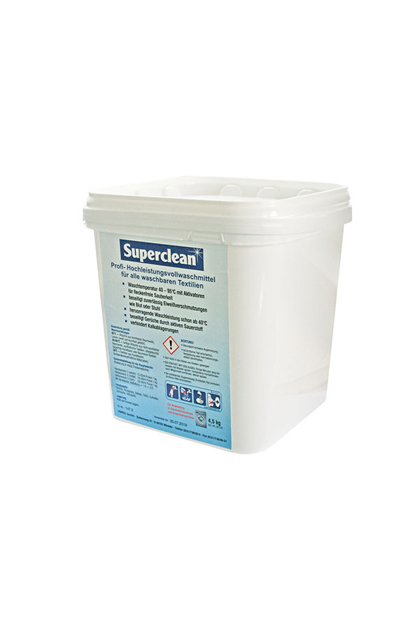 Superclean - PROFI - Vollwaschmittel,  4,5 kg / 20 kg